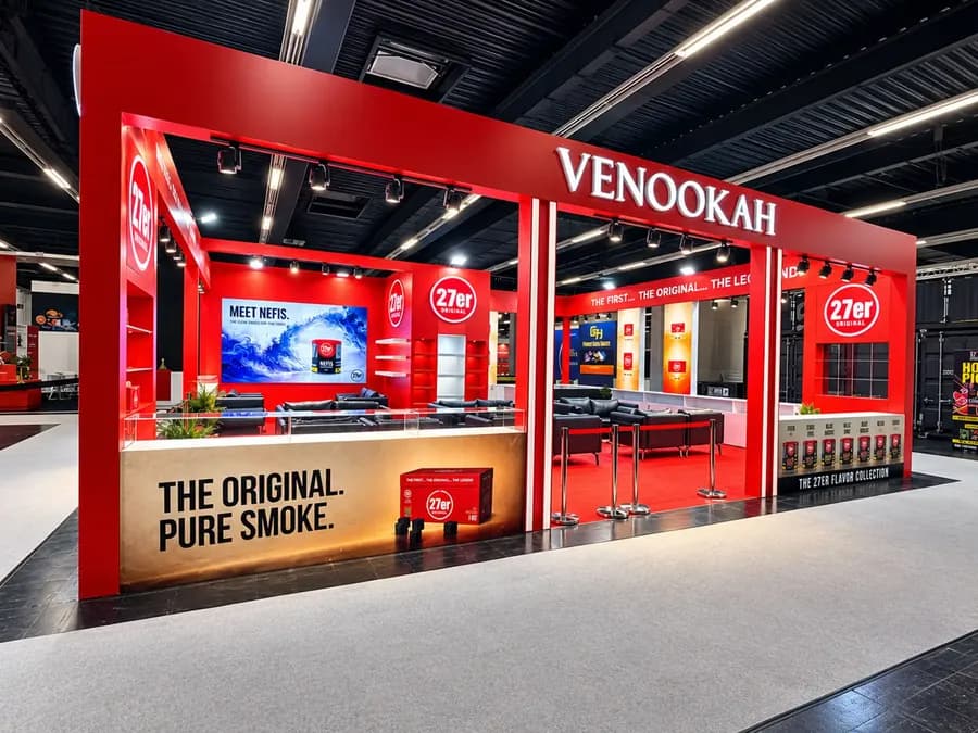 27 ER Intertabac 2026 exhibition stand — Intertabac 2026, Germany 2026