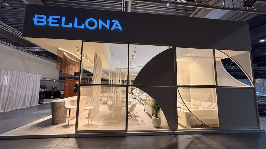 Bellona Mobilya fuar standı