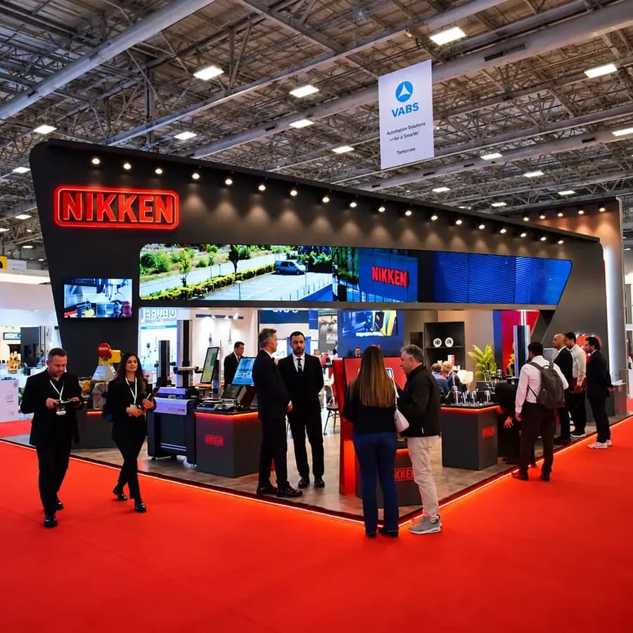 Nikken - Maktek - 2026 exhibition stand — Maktek 2026, Istanbul 2026