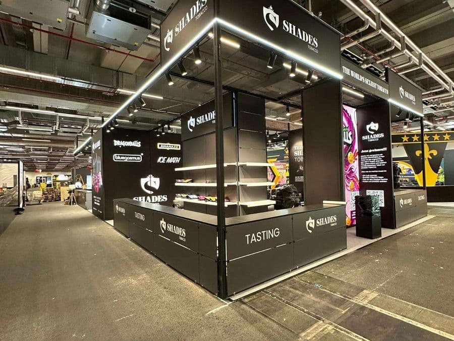 Shades exhibition stand